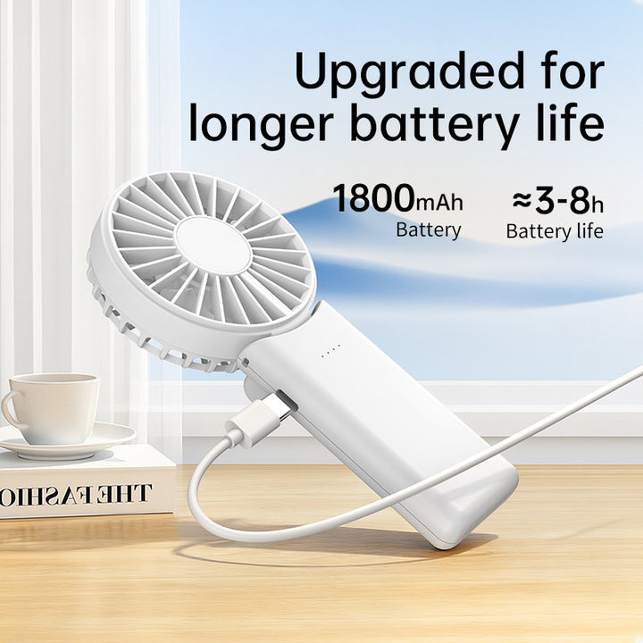 Unisex Handheld Oscillating Portable Fan Bowlift