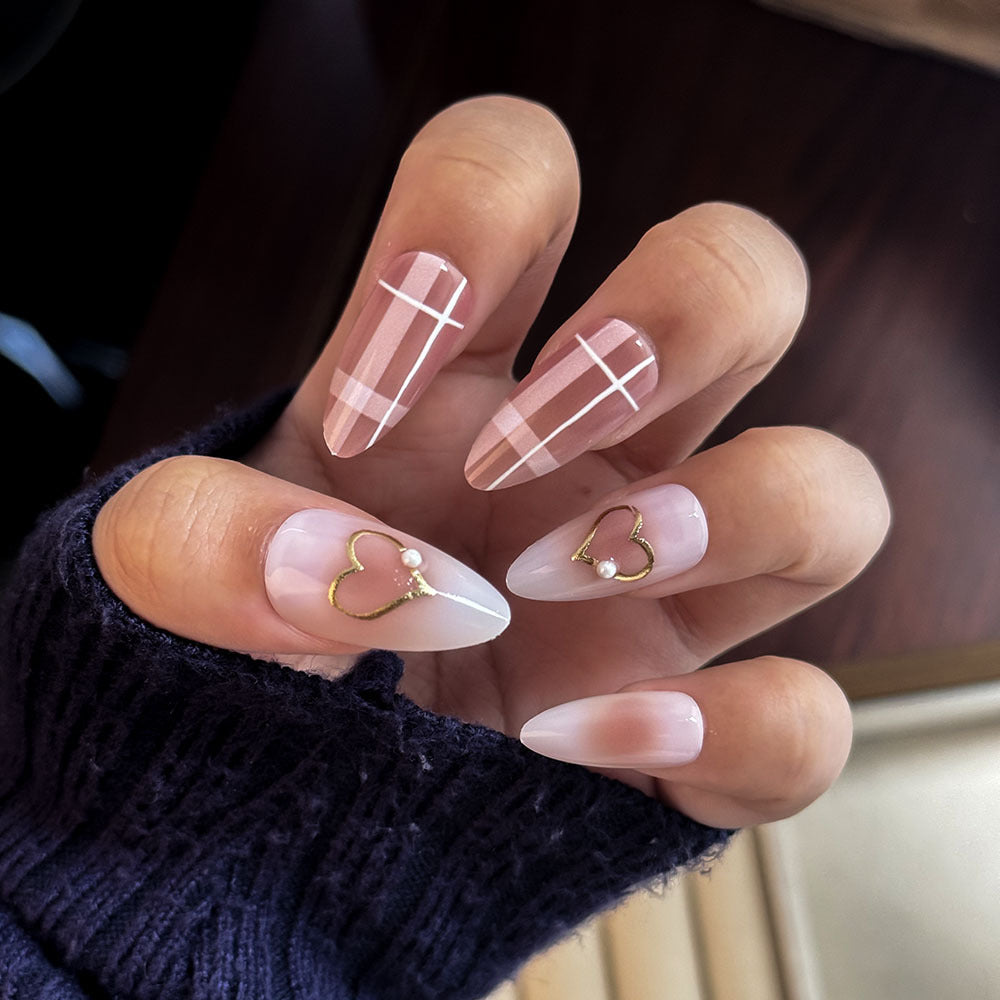 Elegant Press-On Nail Art Collection Bowlift
