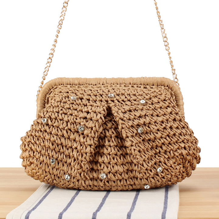 Handbag with Sparkling Accents Bowlift