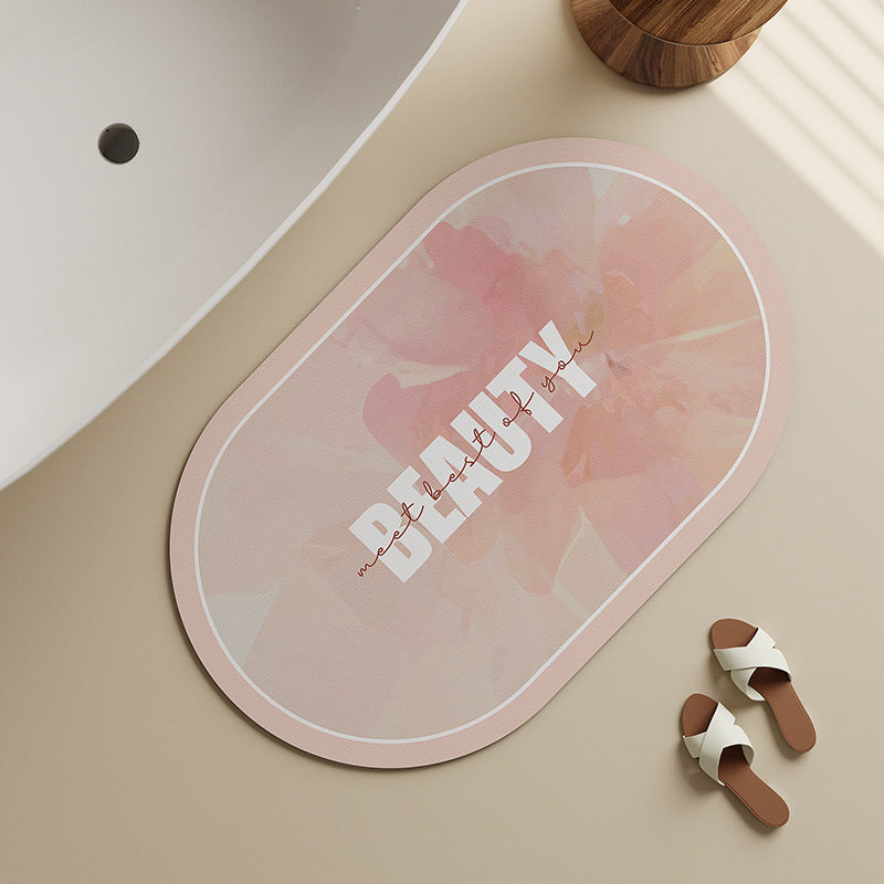 Artistic Bath Mat Bowlift