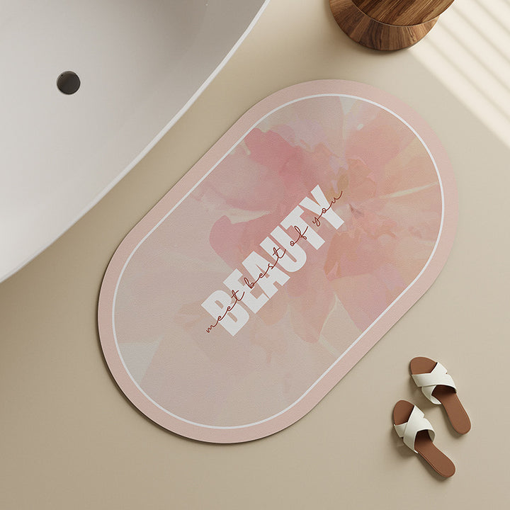 Artistic Bath Mat Bowlift