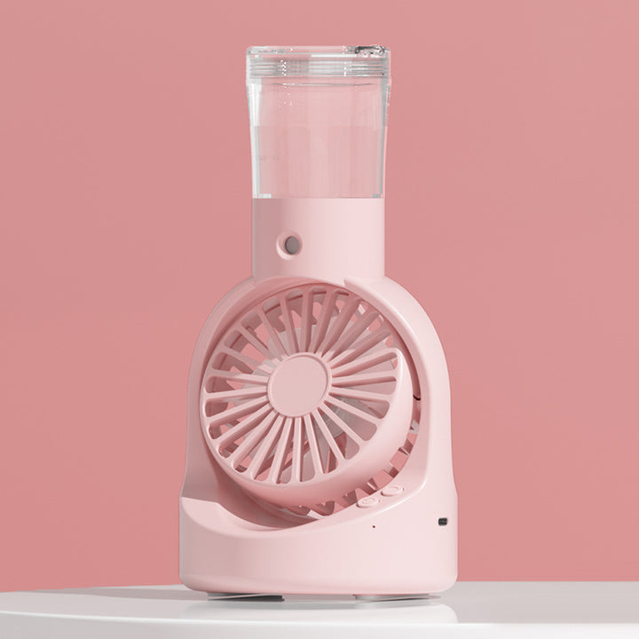 Unisex portable mini fan with water tank Bowlift