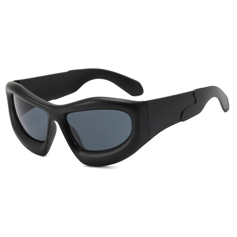 Women's Sporty Sunglasses with Futuristic Design Bowlift