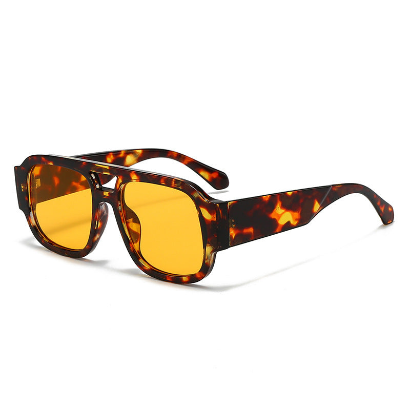 Unisex Bold Frame Retro Sunglasses Bowlift