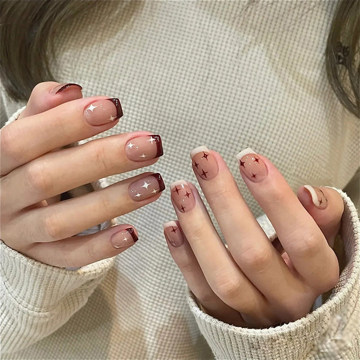 Artfully designed nail extensions Bowlift