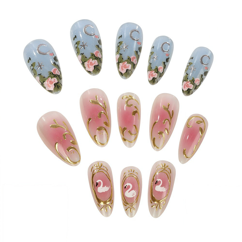Elegant and playful artificial nails Bowlift