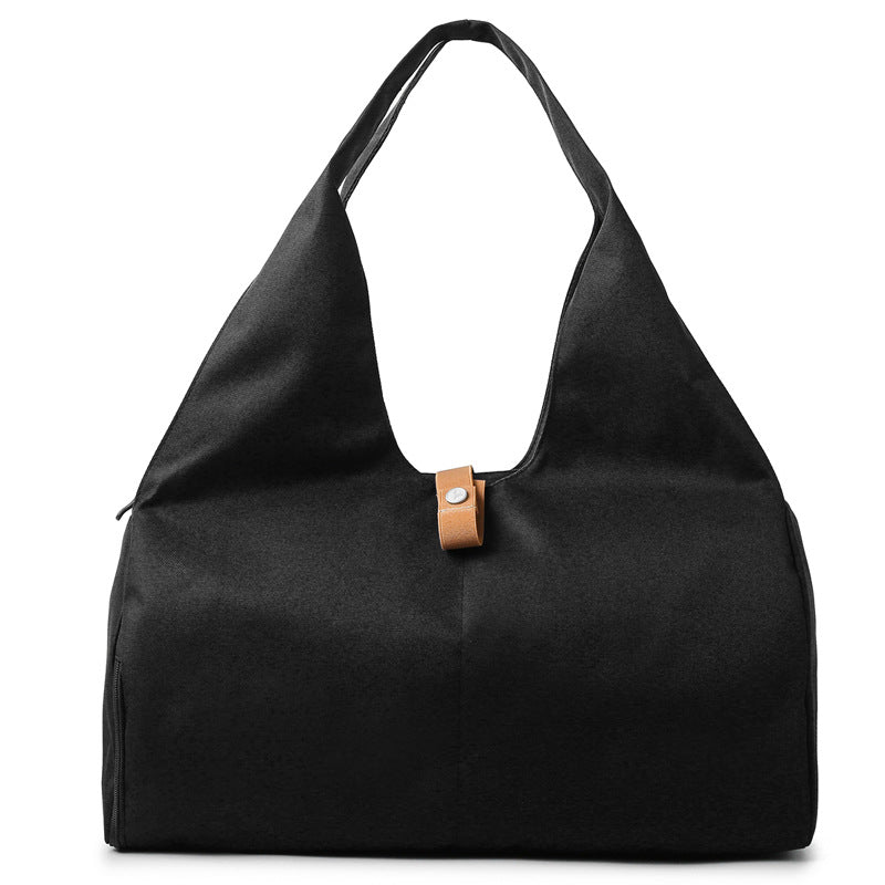 Comfortable tote bag with innovative shape and adjustable carrying handle Bowlift