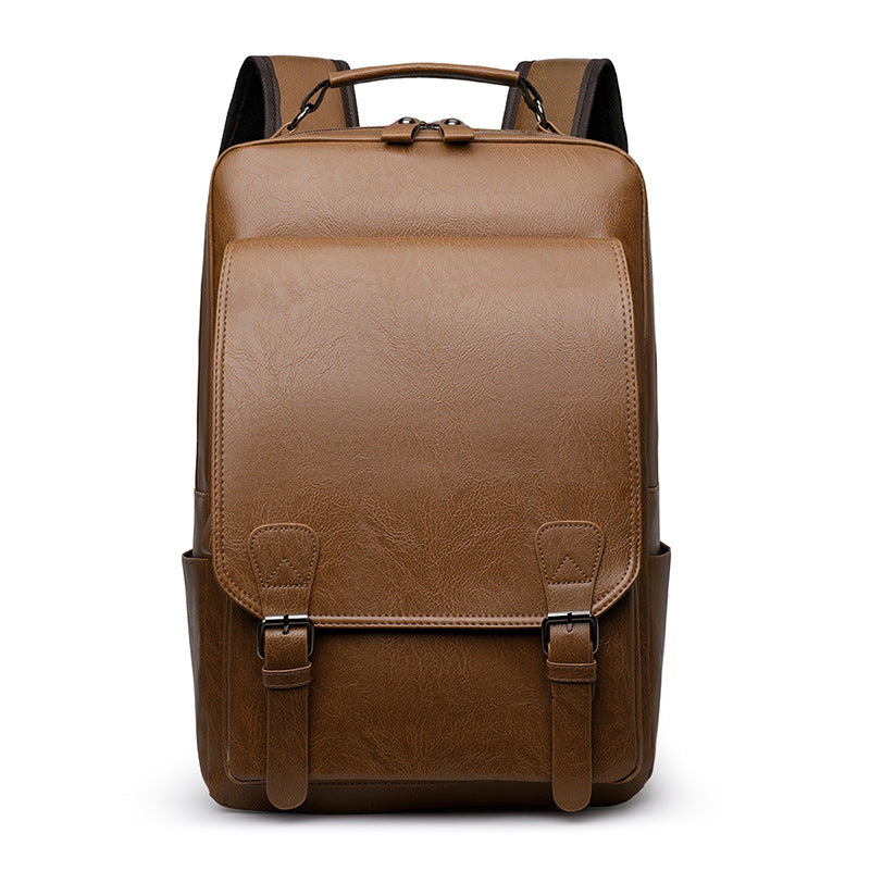 Stylish Synthetic Leather Backpack Bowlift