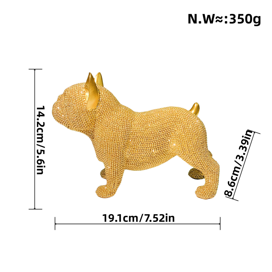 Decorative dog figure in modern design Bowlift