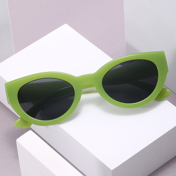 Ladies fashionable square sunglasses with mirrored lenses Bowlift