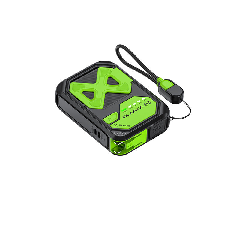 Multifunctional power bank with integrated charging technology and smart design Bowlift