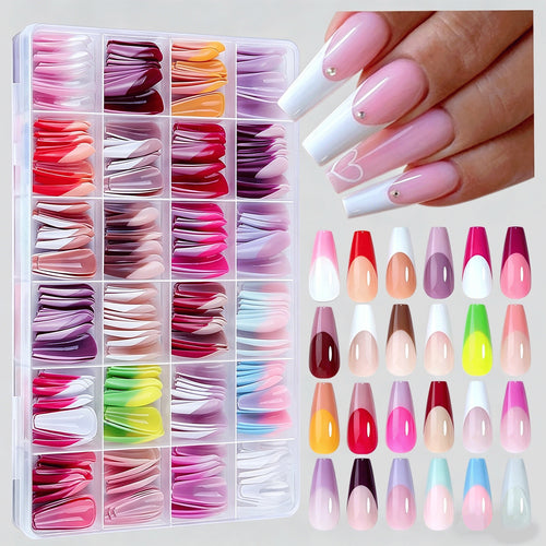 Multi-Design Press-On Nail Tips Collection Bowlift