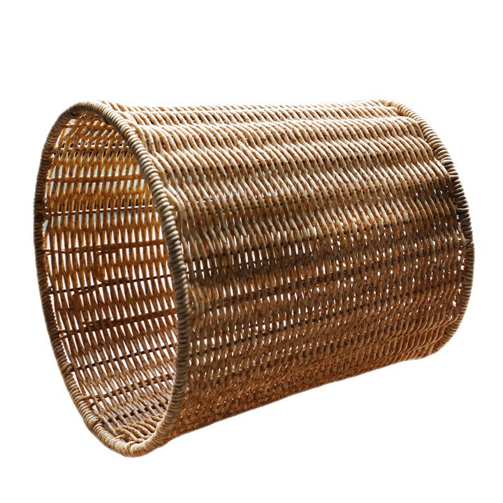 Unisex Round Laundry Storage with Sturdy Woven Bowlift