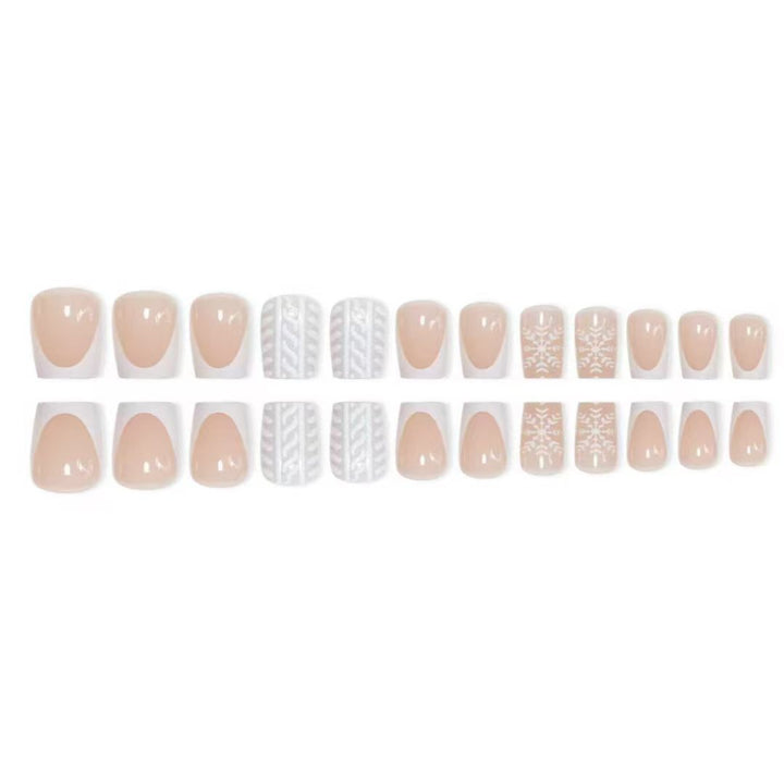 Winter-Themed Nail Art Design Bowlift