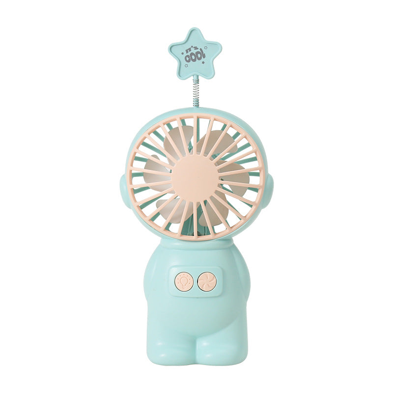 Unisex Portable Mini Fan in Playful Figure Design Bowlift