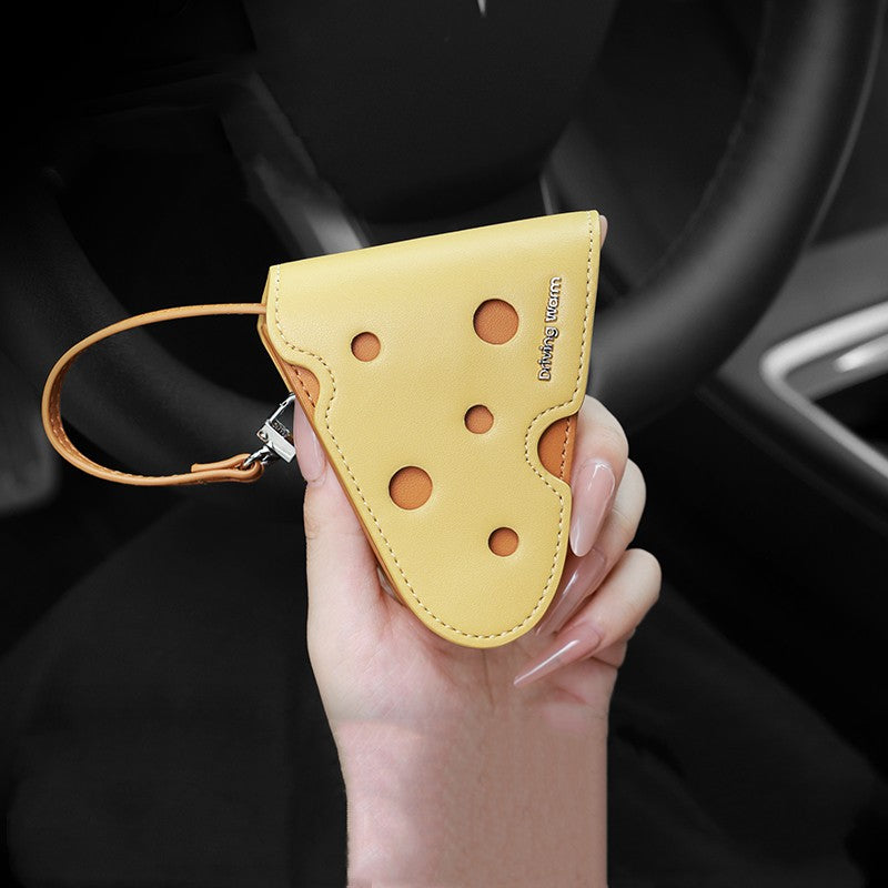 BowLift | Cute Cheese Keychain Pouch