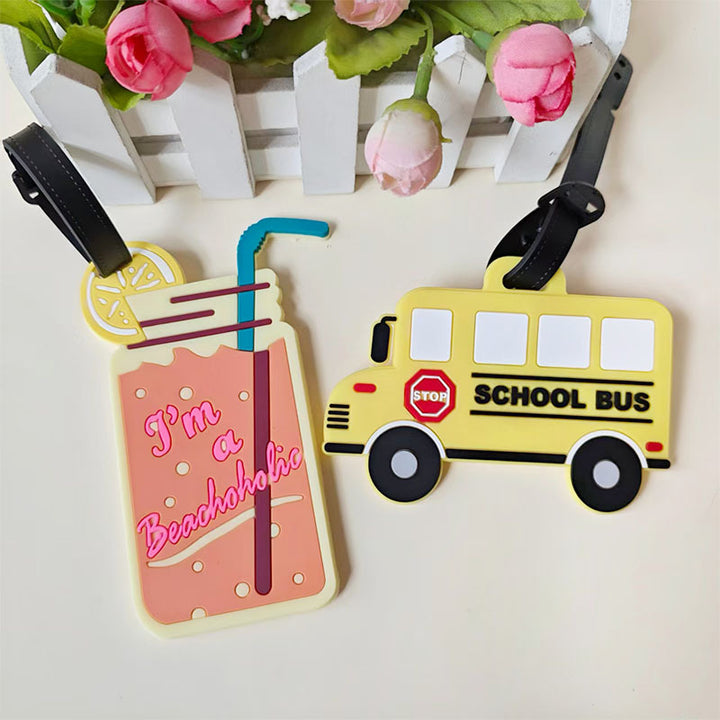 Unisex Mermaid Character Luggage Tag Bowlift