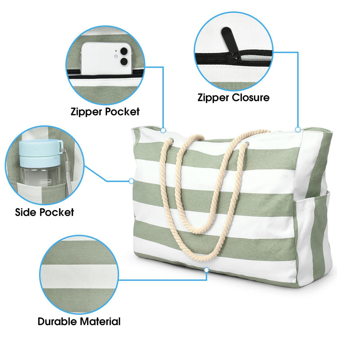 Leisure Stripe Bag Bowlift