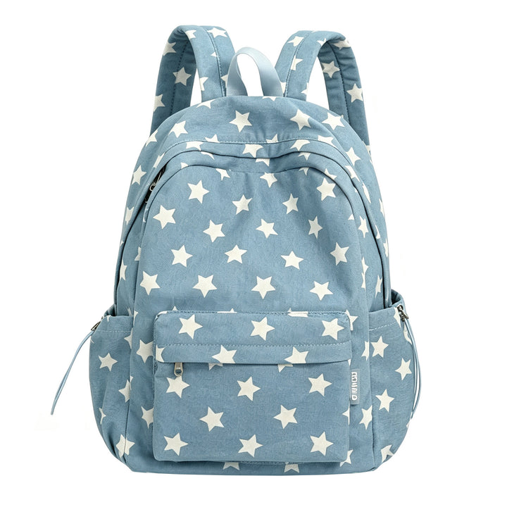 Casual Polka Dot School Backpack Bowlift