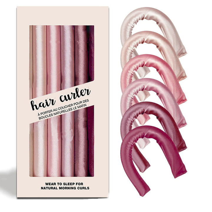Silk Heatless Hair Curling Rod