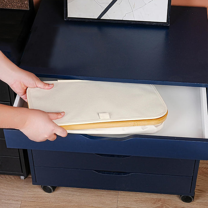 Elegant laundry basket with removable inner bag Bowlift