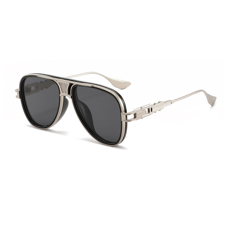 Retro Aviator Style Sunglasses Bowlift