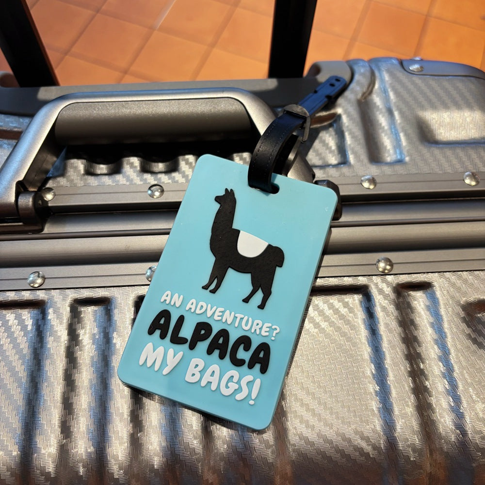 Adventure-Themed Luggage Identifier Bowlift