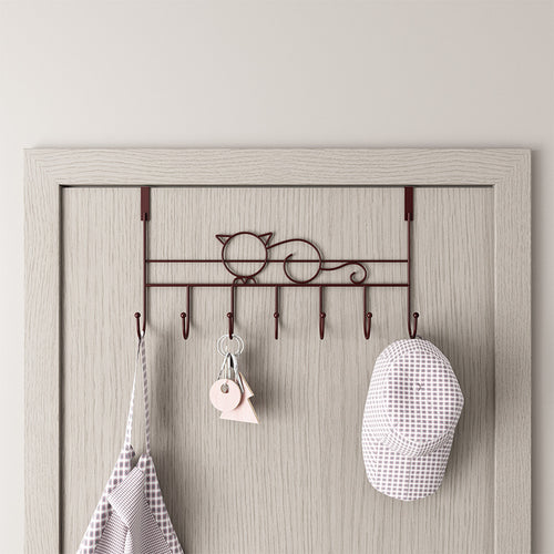Wall-Mounted Cat-Shaped Key Holder Bowlift