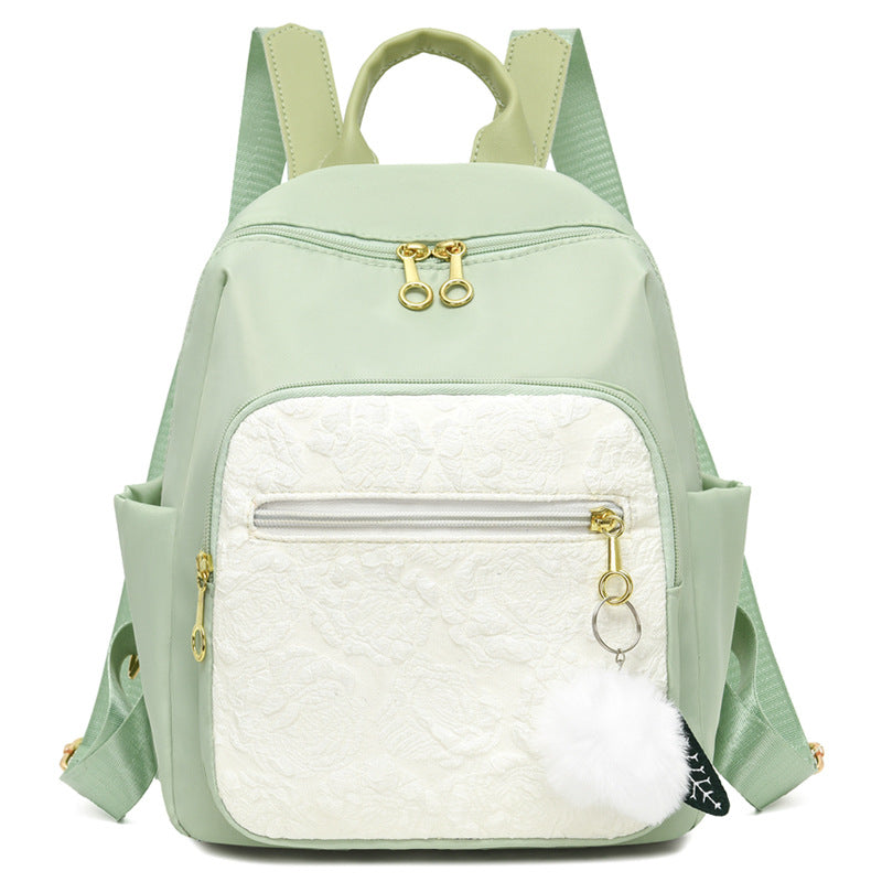 Chic Embroidered Backpack Bowlift