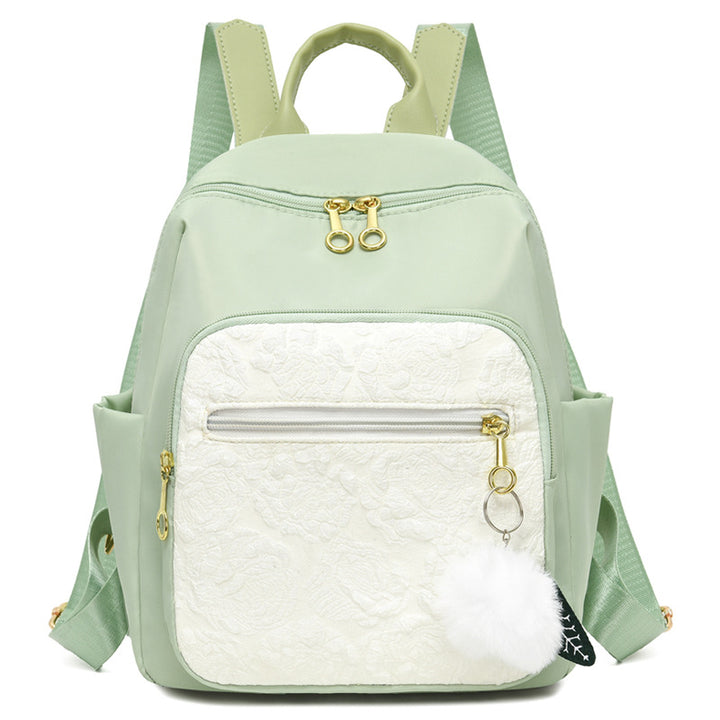 Chic Embroidered Backpack Bowlift