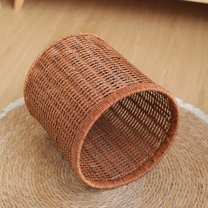 Unisex Handwoven Storage Container Made of Natural Material Bowlift