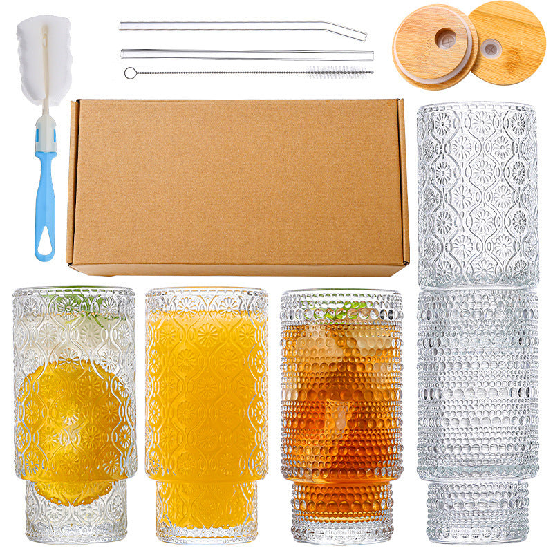 Women's decorative drinking glasses set Bowlift