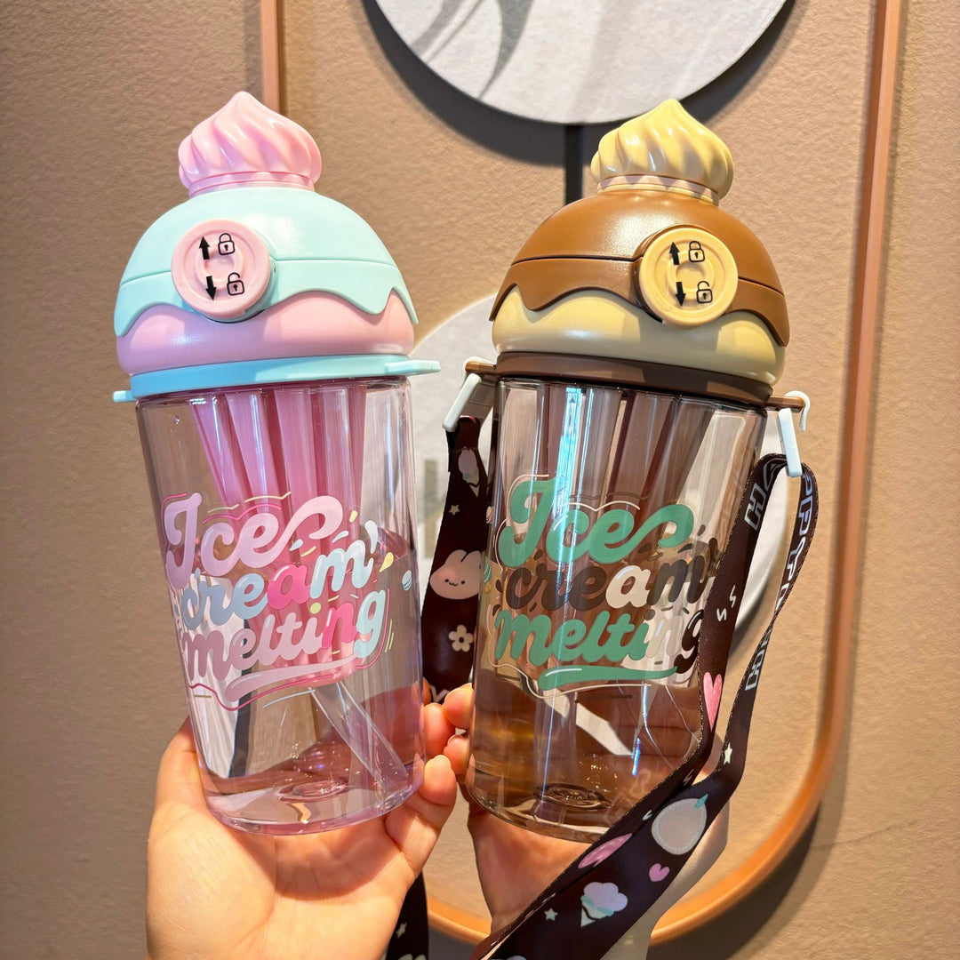 Ladies Creative Drinking Cups with Splash Guard Bowlift