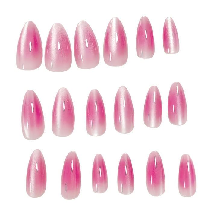 Glossy Ombre Stiletto Press-On Nails Set Bowlift