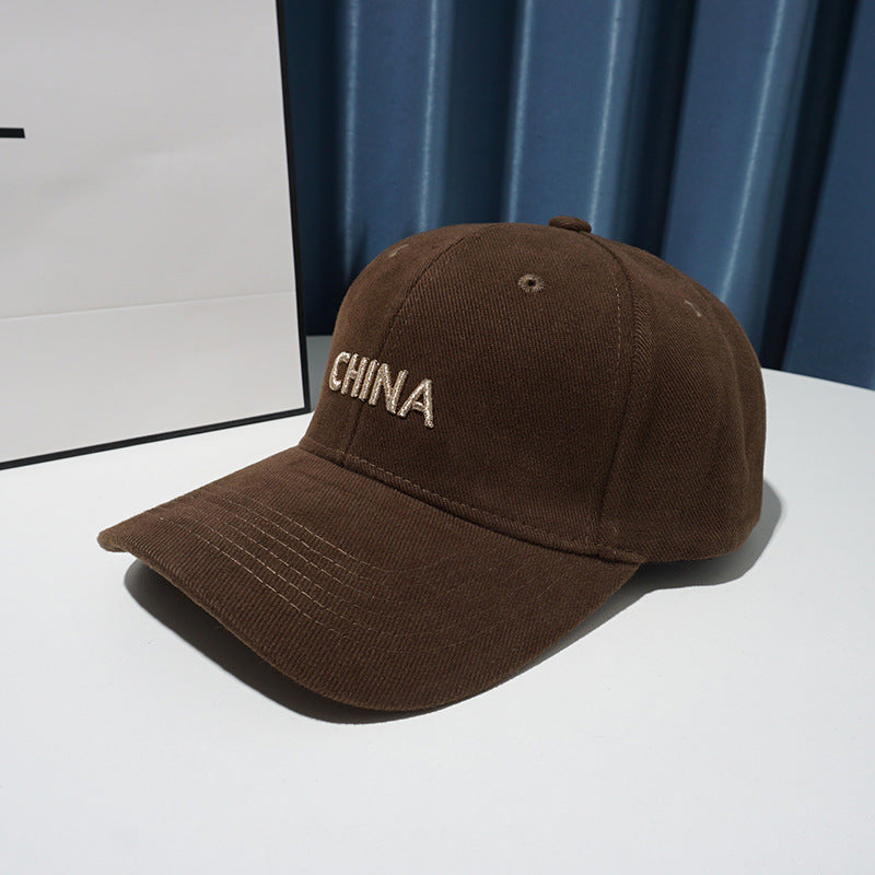 Women's Casual Embroidered Baseball Cap Bowlift 1784084003