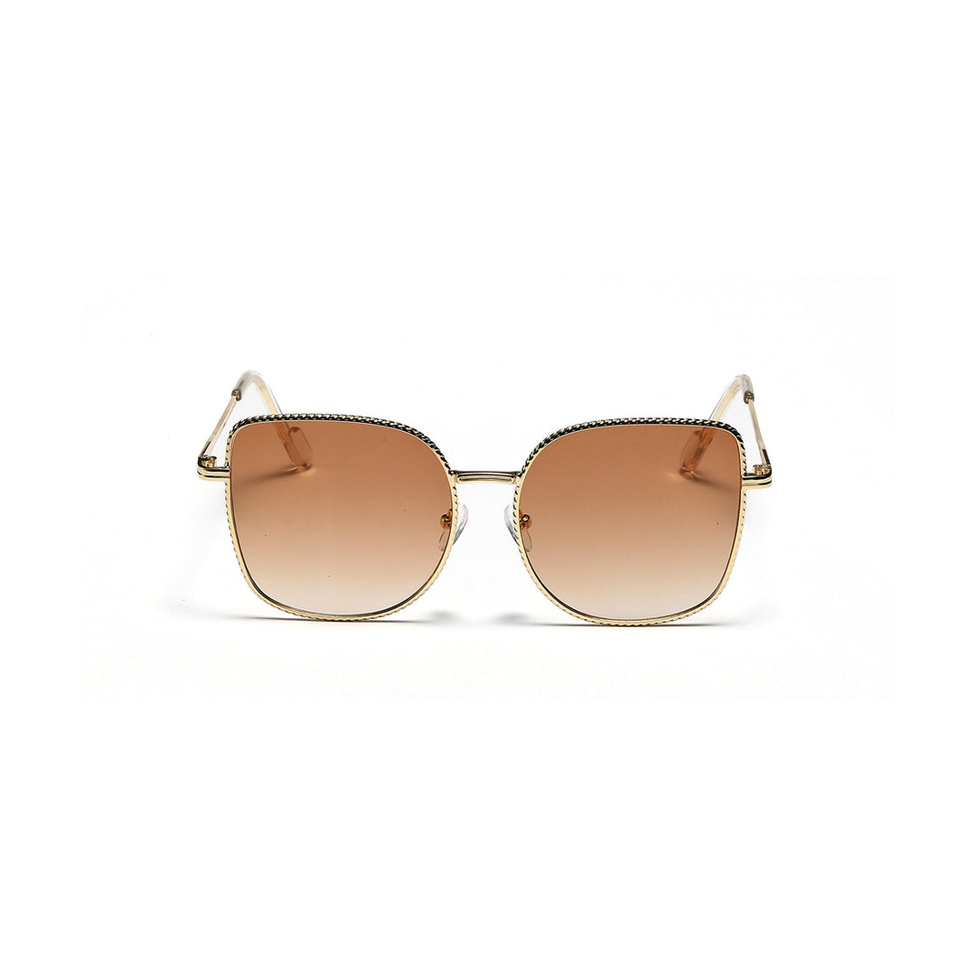Women's fashionable oversized designer sunglasses with multifaceted frame Bowlift