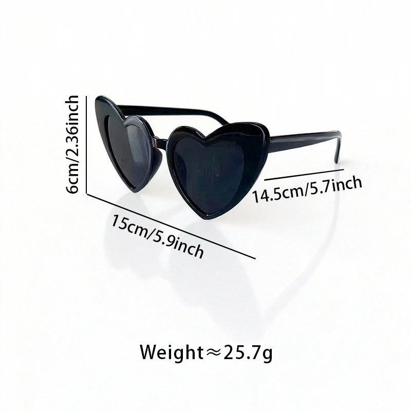 Vintage Heart-Frame Sunglasses Bowlift