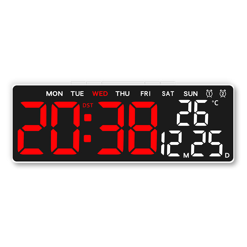 Digital multifunction alarm clock with large display Bowlift