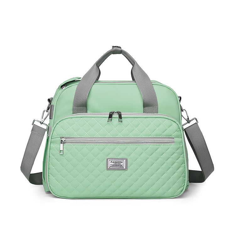 Quilted Travel Duffel Bag Bowlift