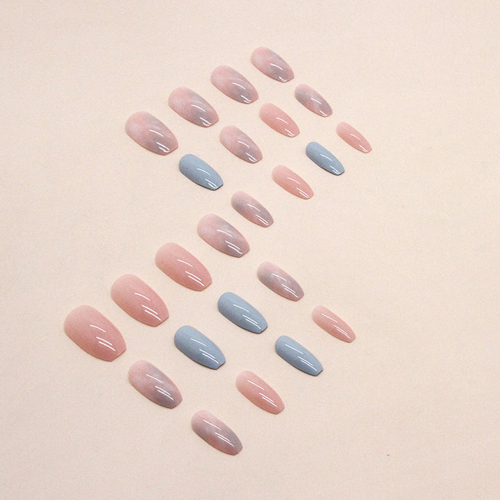 Ombre Glossy Press-On Nail Tips Bowlift
