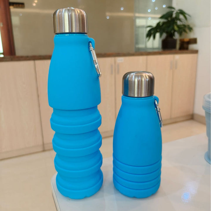 Women collapsible silicone water bottle Bowlift