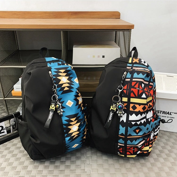 Graphic Print Backpack Bowlift