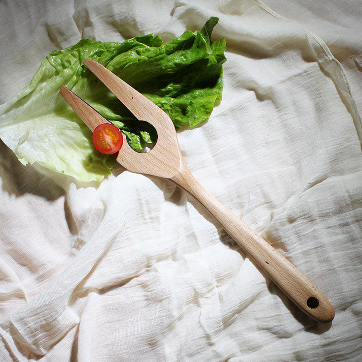 Wooden Salad Serving Set