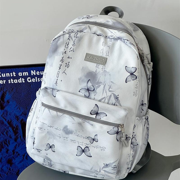 Artistic Graphic Print Backpack