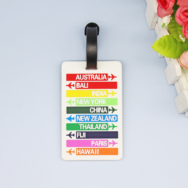 Unisex Travel Luggage Tag Bowlift