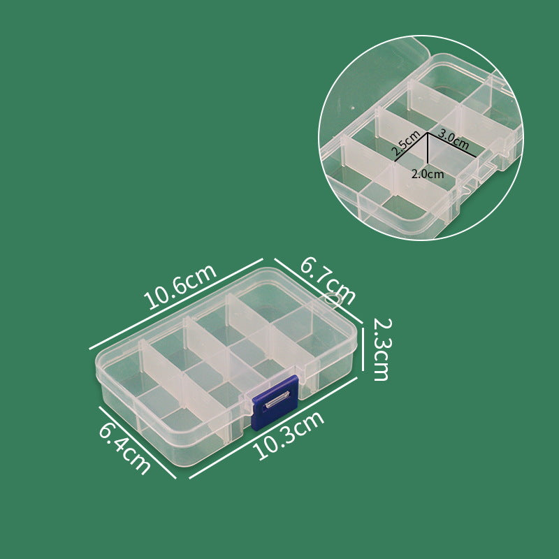 Compact Multi-Section Craft Storage Organizer Bowlift