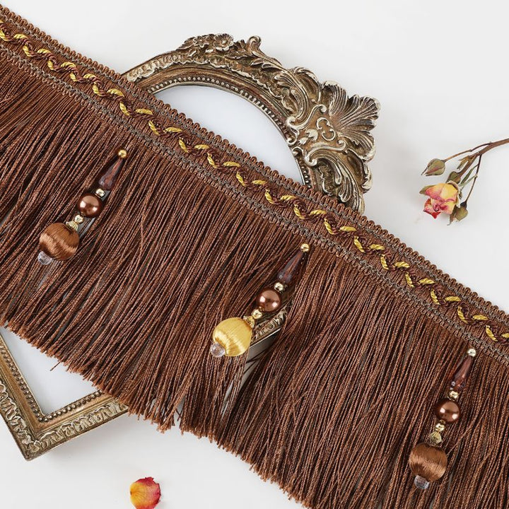 Decorative fringe trim Bowlift