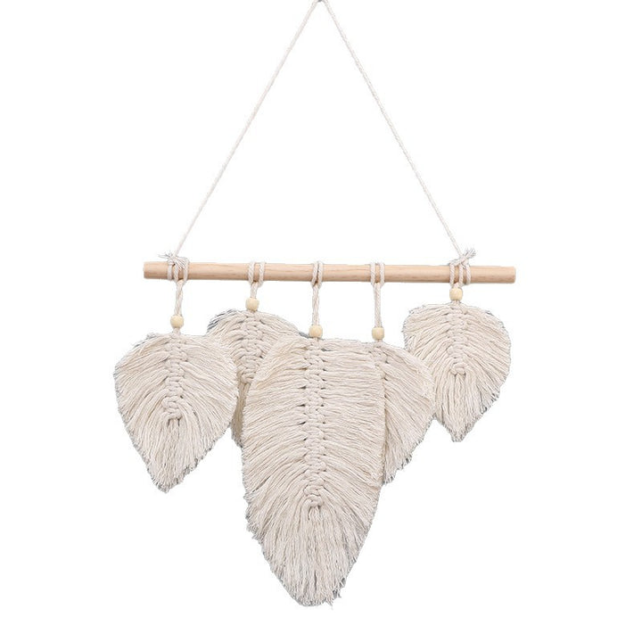 Artistic Macrame Leaf Wall Hanging Bowlift