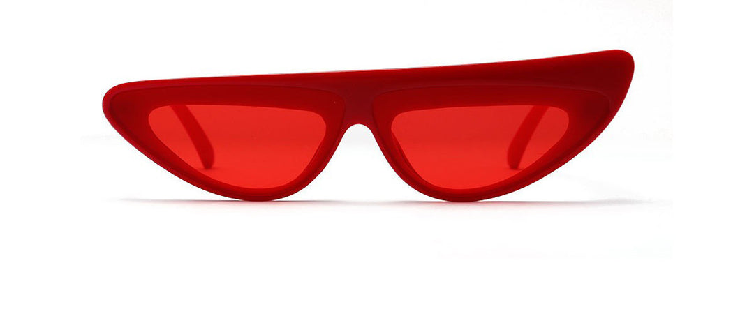 Women Cat-Eye Sunglasses with trendy asymmetrical design Bowlift