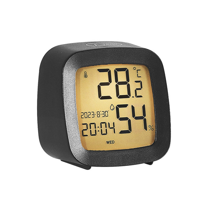 Digital Thermo-Hygrometer Clock Bowlift